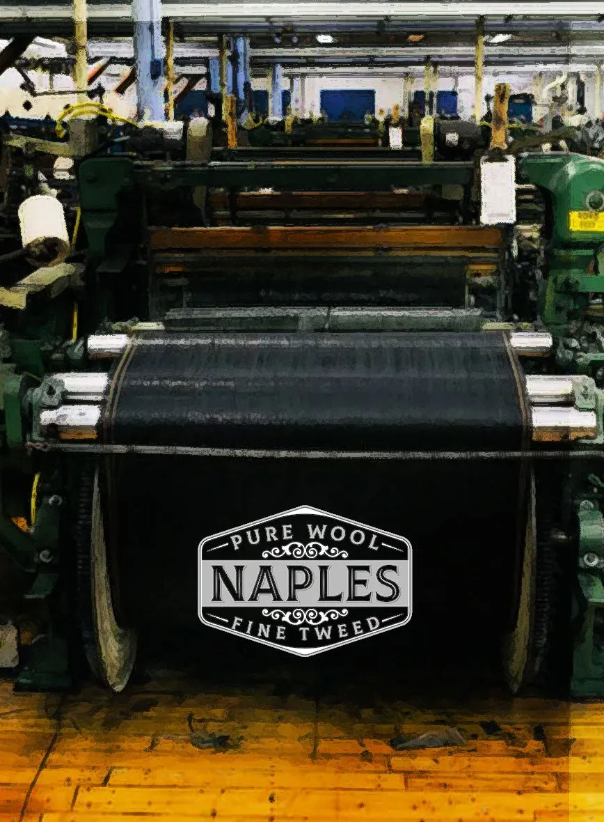 Naples Espresso Brown Tweed Suit