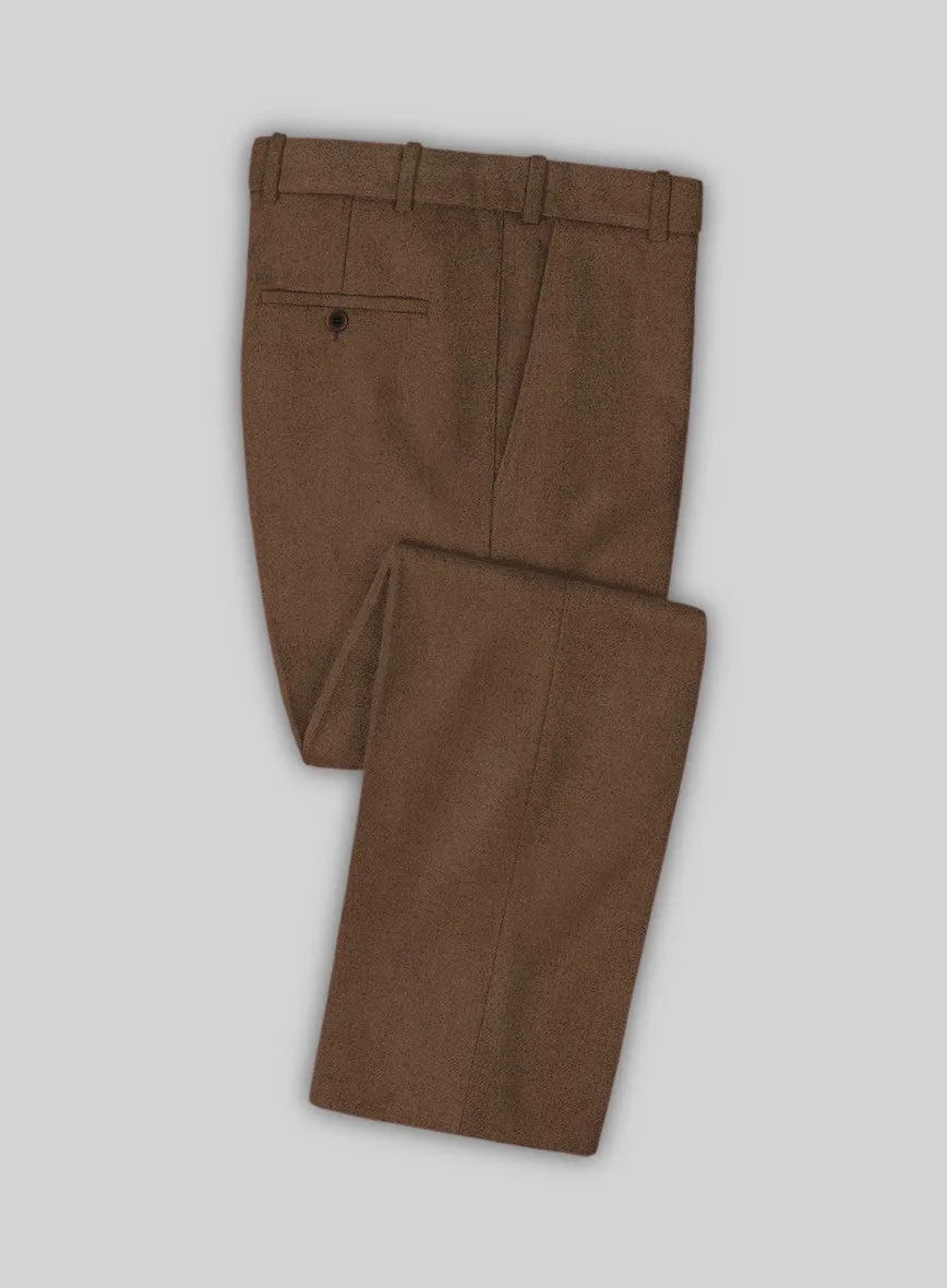 Naples Espresso Brown Tweed Suit