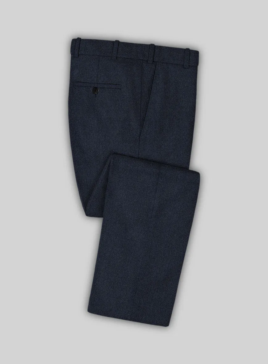 Naples Jet Blue Tweed Suit