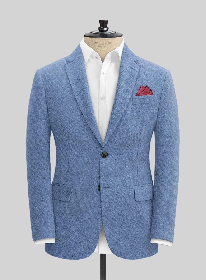 Naples Retro Blue Tweed Jacket