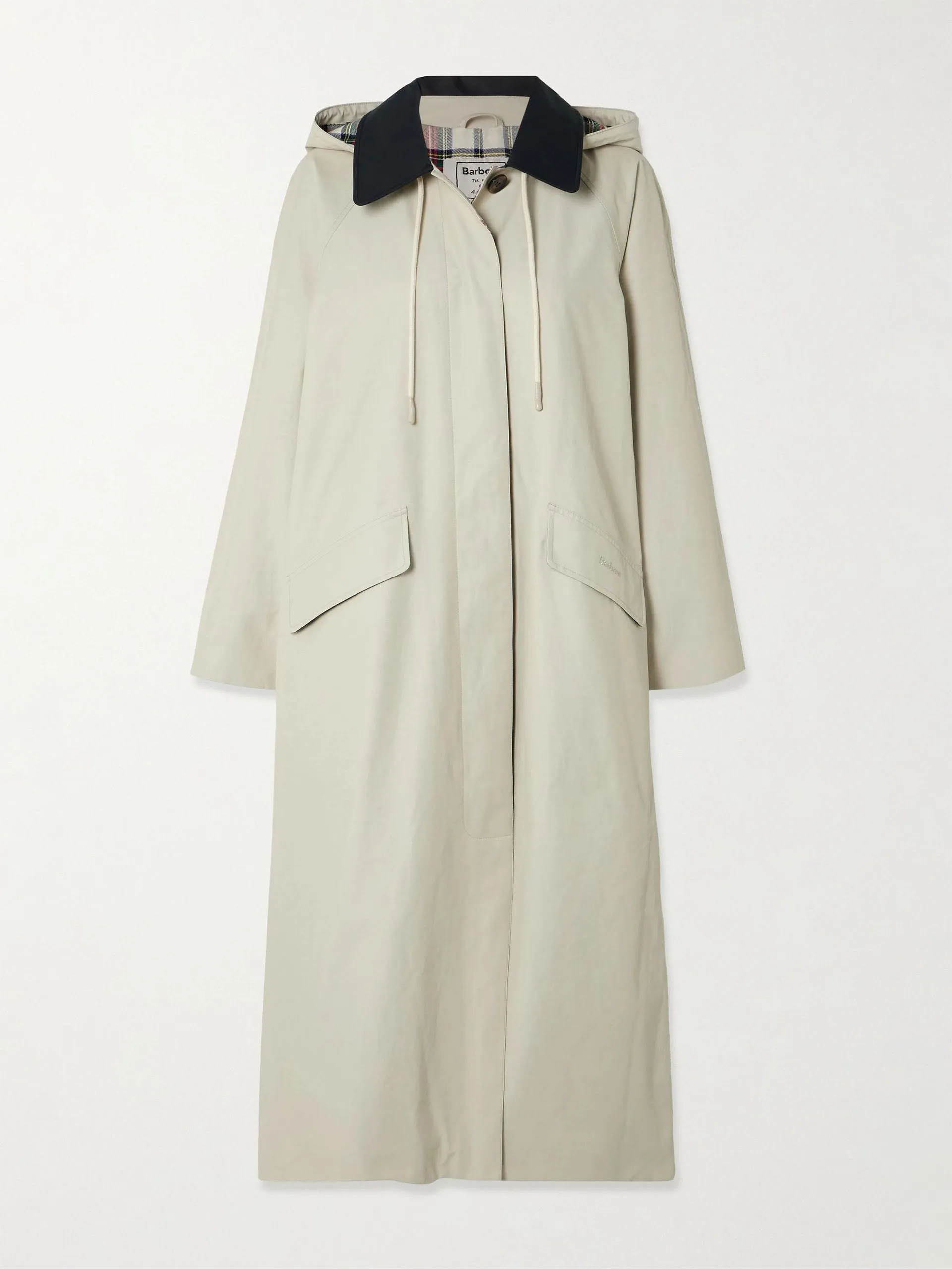 Natalie cotton-gabardine trench coat
