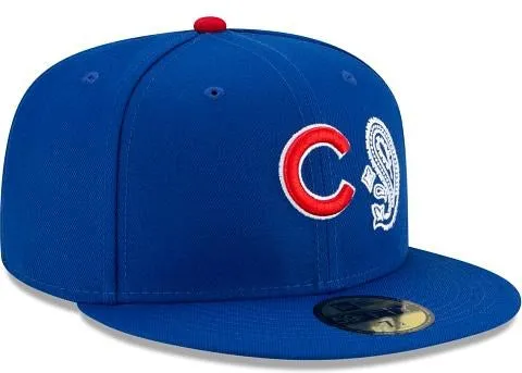 New Era 
						Chicago Cubs Patchwork Undervisor 59fifty Fitted Hat