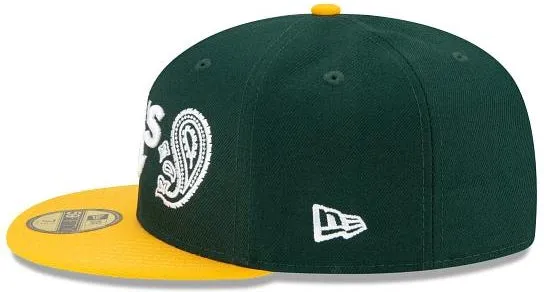 New Era 
						Oakland Athletics Patchwork Undervisor 59fifty Fitted Hat