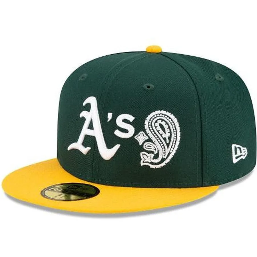 New Era 
						Oakland Athletics Patchwork Undervisor 59fifty Fitted Hat