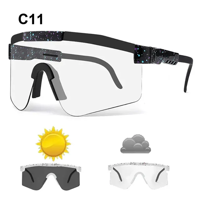 NEWBOLER 2022 Photochromic Cycling Glasses Bike Brand New Sports Sunglasses Men‘s Women Mtb Bike Eyewear Cycling Glasses