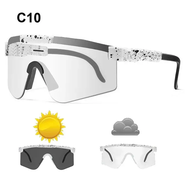 NEWBOLER 2022 Photochromic Cycling Glasses Bike Brand New Sports Sunglasses Men‘s Women Mtb Bike Eyewear Cycling Glasses