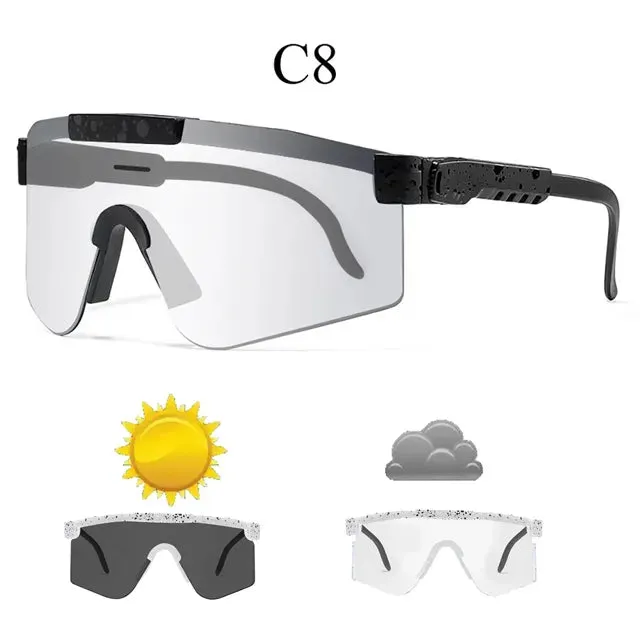 NEWBOLER 2022 Photochromic Cycling Glasses Bike Brand New Sports Sunglasses Men‘s Women Mtb Bike Eyewear Cycling Glasses