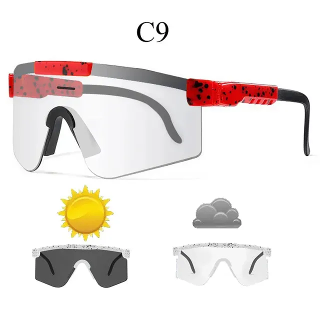 NEWBOLER 2022 Photochromic Cycling Glasses Bike Brand New Sports Sunglasses Men‘s Women Mtb Bike Eyewear Cycling Glasses