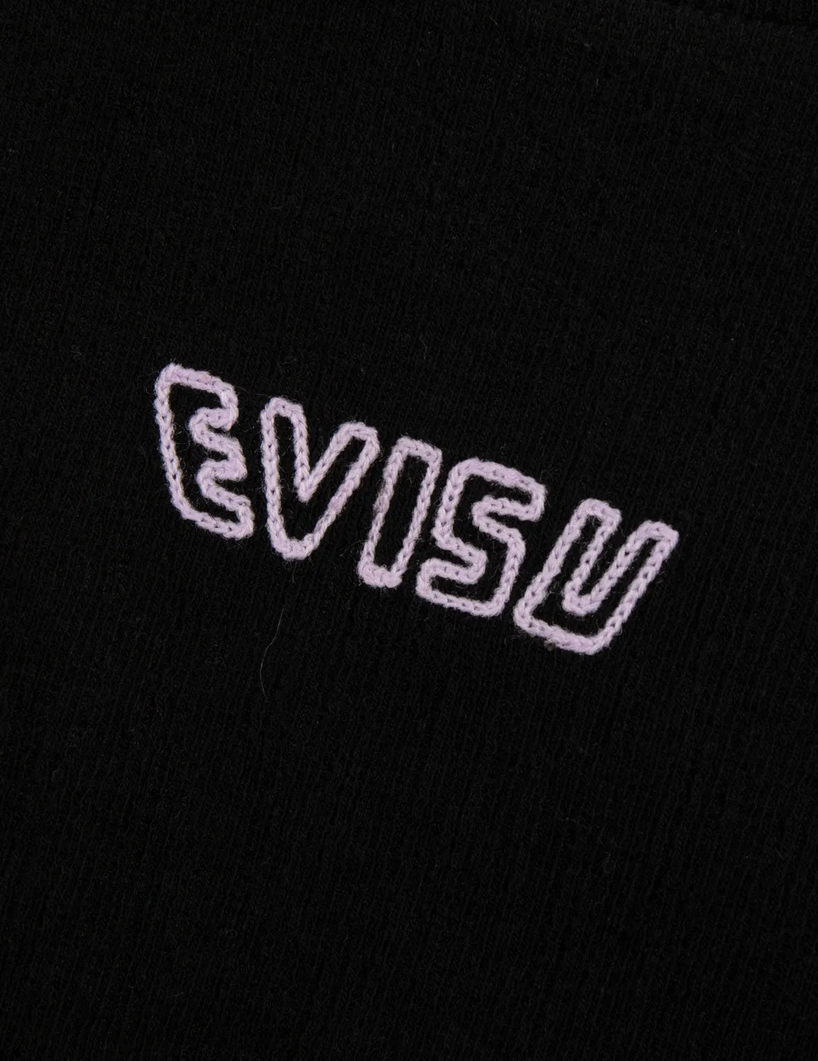 Outline Logo Embroidery Slim Fit Top