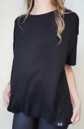 Oversized Bamboo Tee – Effortless Comfort, Elevated Style