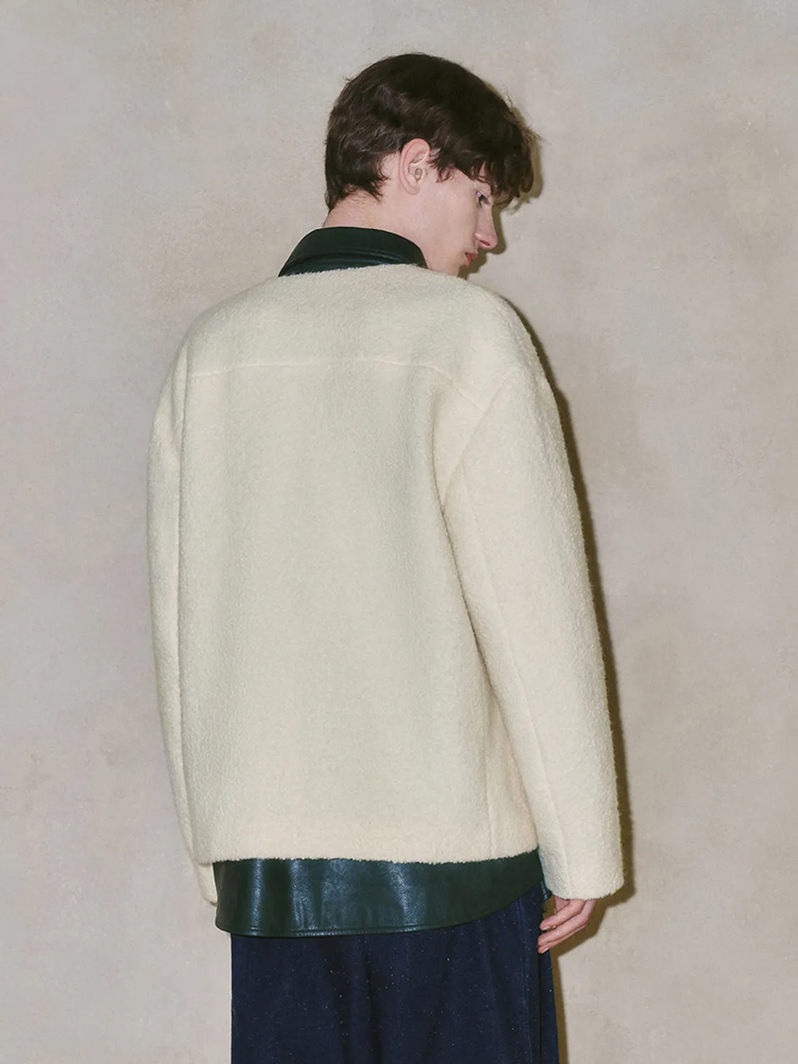 Patch Pocket Loose Jackets