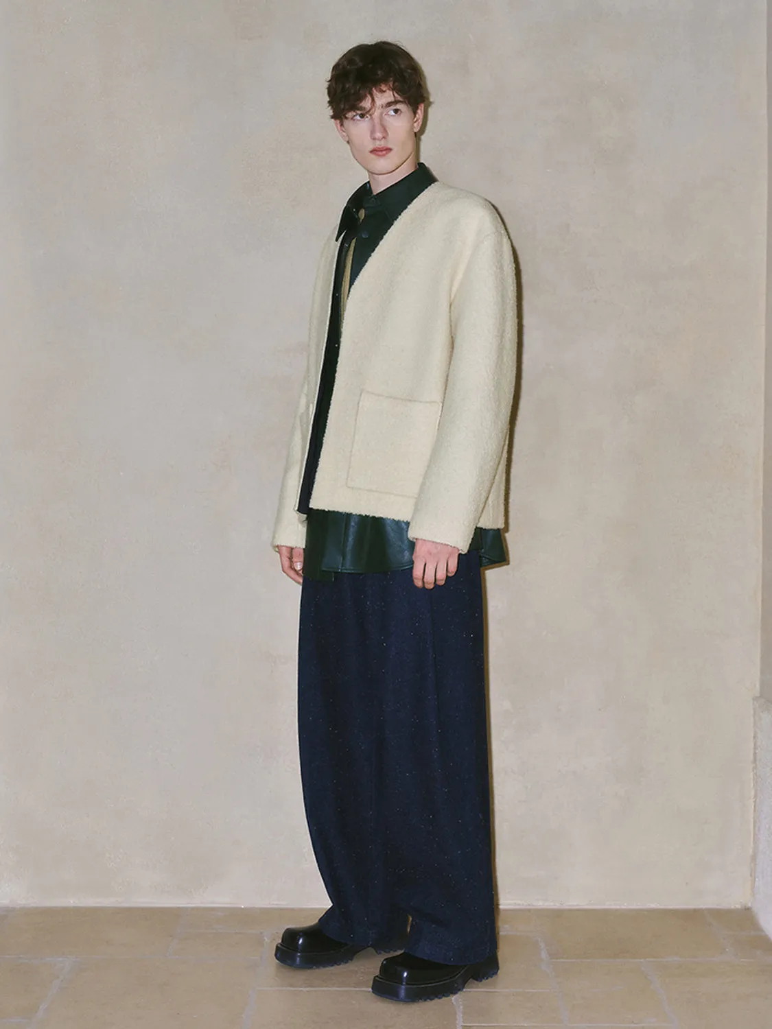 Patch Pocket Loose Jackets