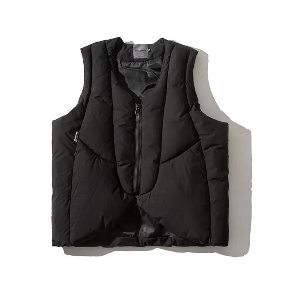 PUFFER VEST ROUND JACKET
