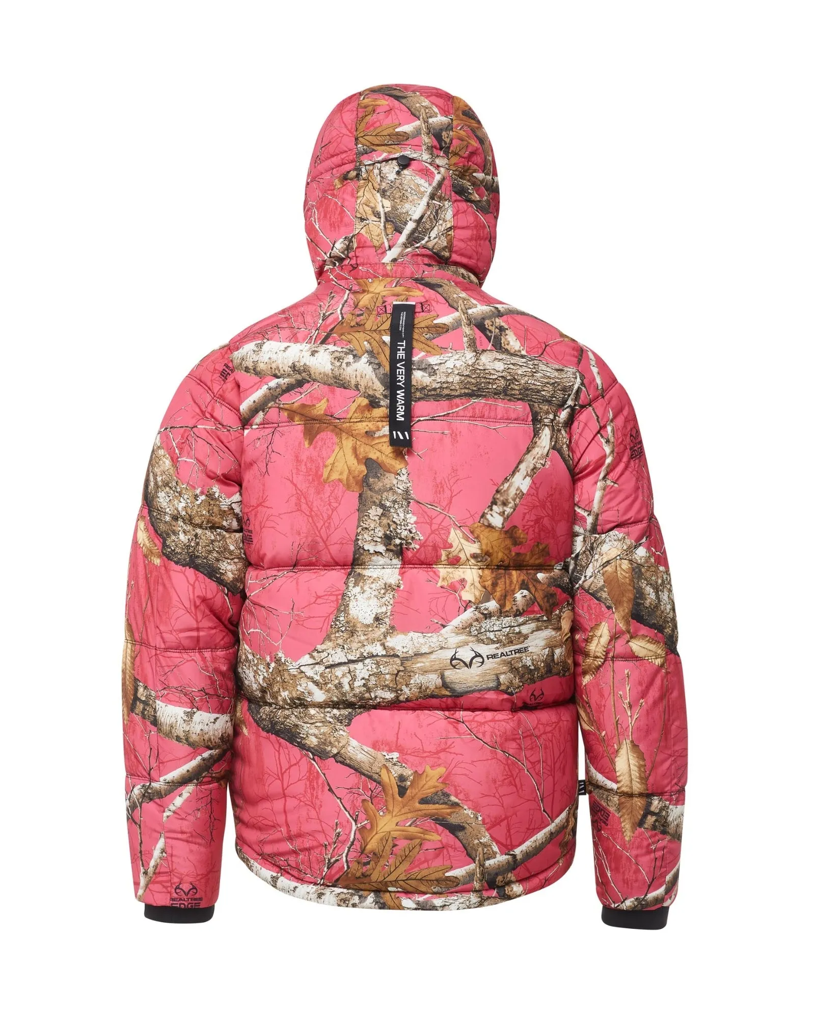 Realtree EDGE® Hooded Puffer - Flamingo