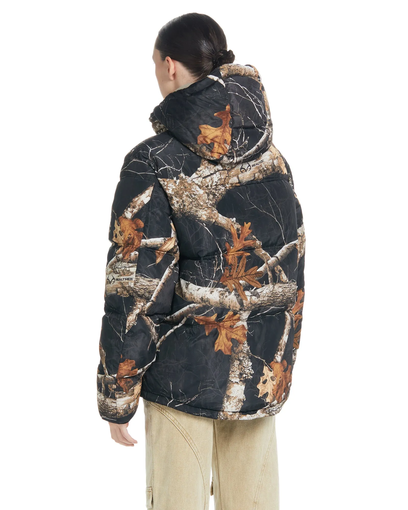 Realtree EDGE® Hooded Puffer - Shadows Camo