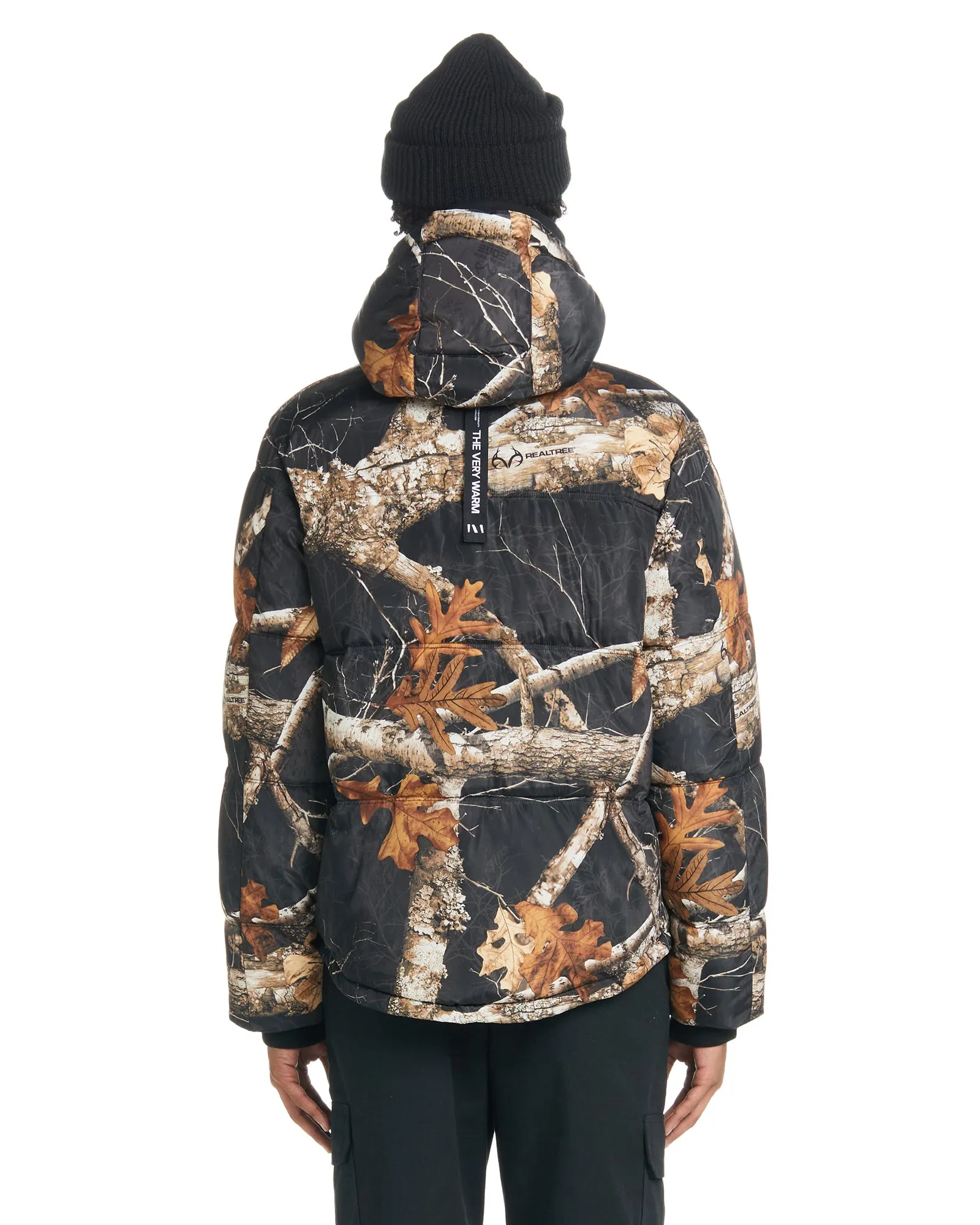Realtree EDGE® Hooded Puffer - Shadows Camo