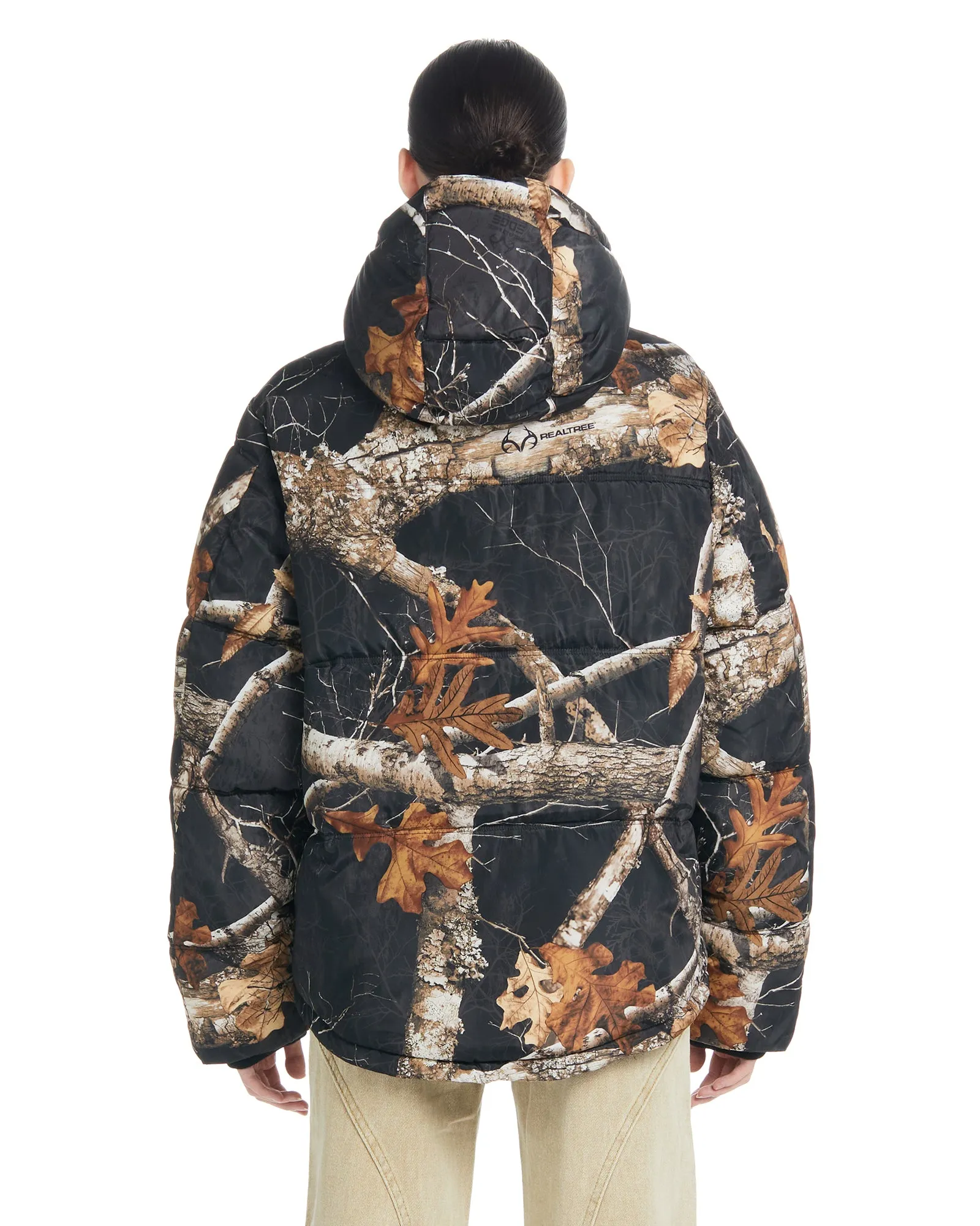 Realtree EDGE® Hooded Puffer - Shadows Camo