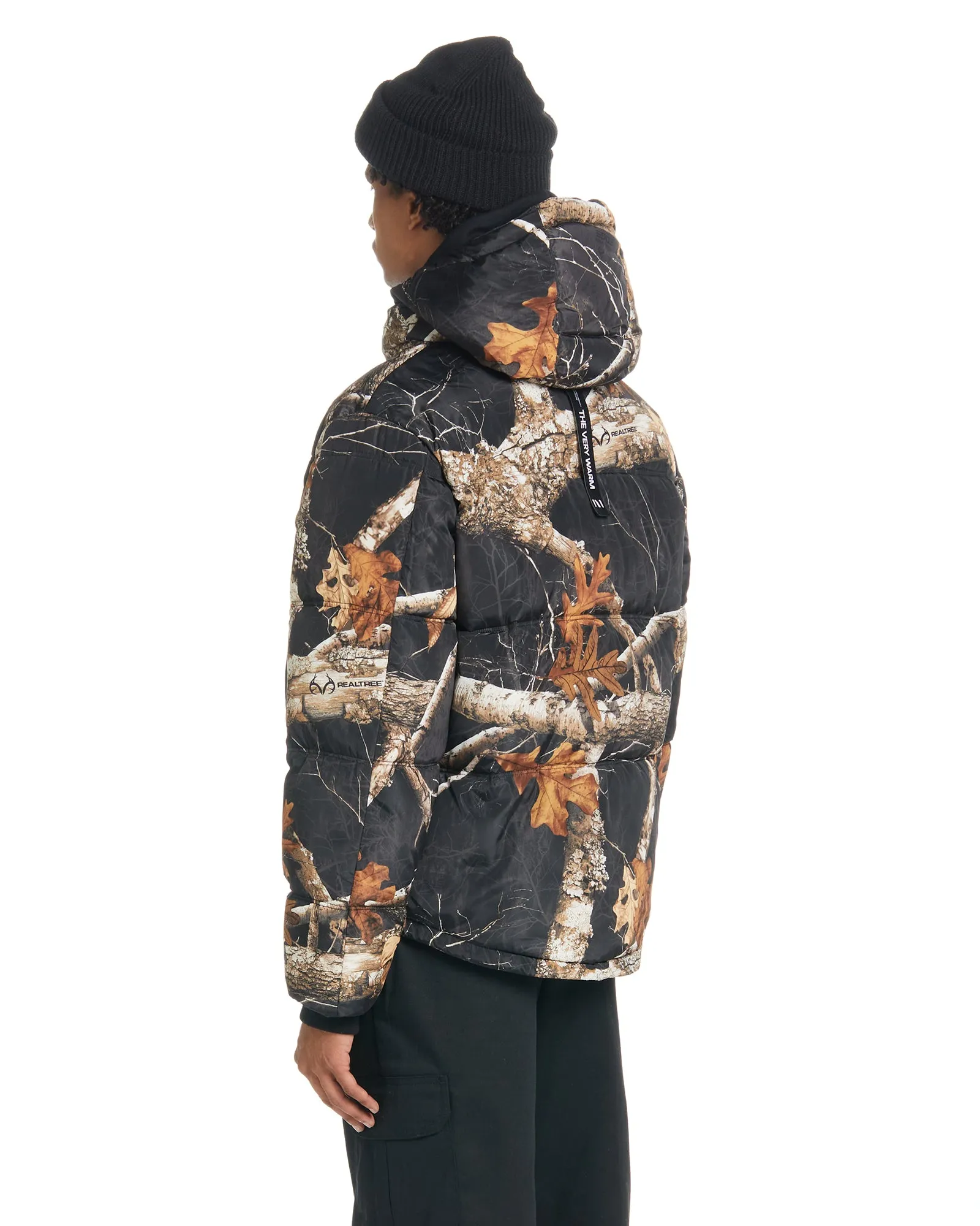 Realtree EDGE® Hooded Puffer - Shadows Camo