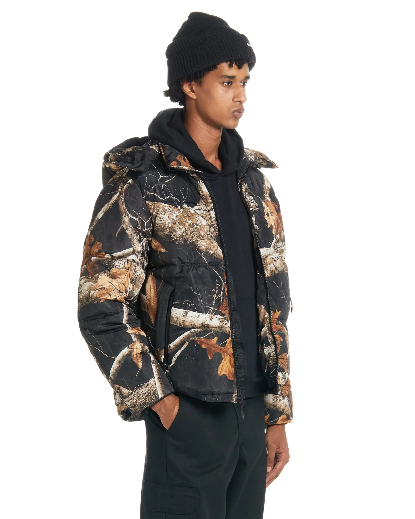 Realtree EDGE® Hooded Puffer - Shadows Camo