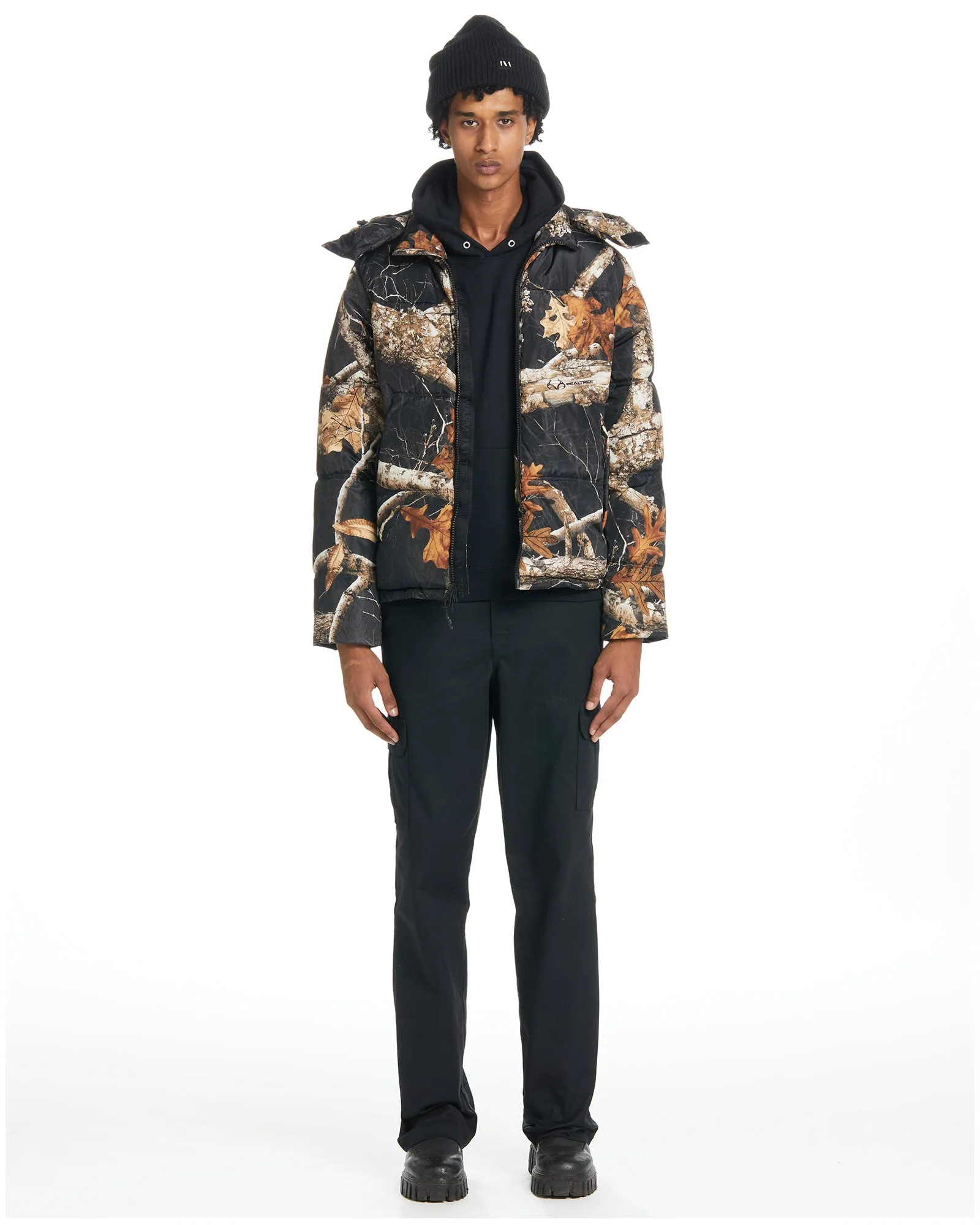 Realtree EDGE® Hooded Puffer - Shadows Camo