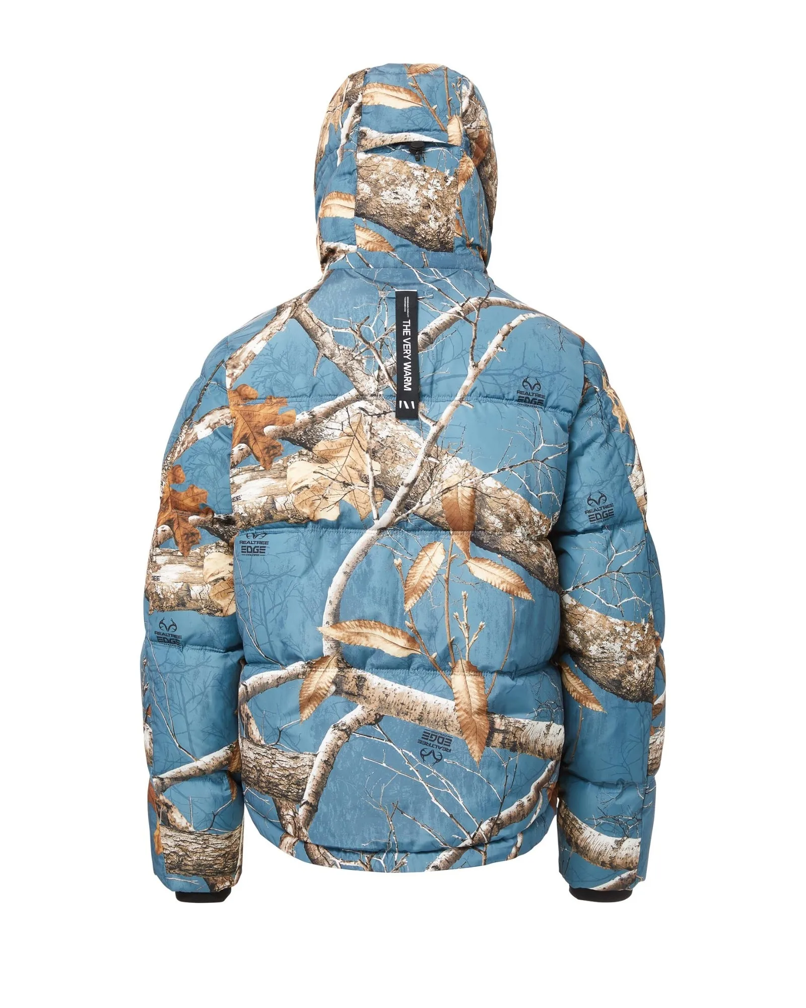 Realtree EDGE® Hooded Puffer - Slate Blue