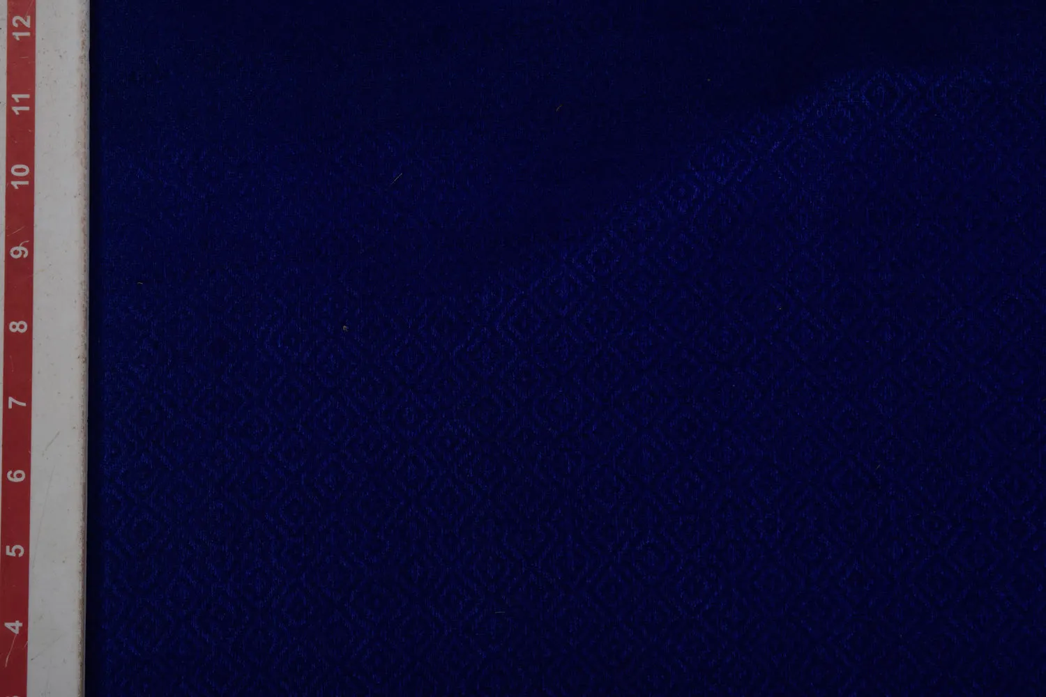 Royal Blue Heavy Matka Silk Fabric