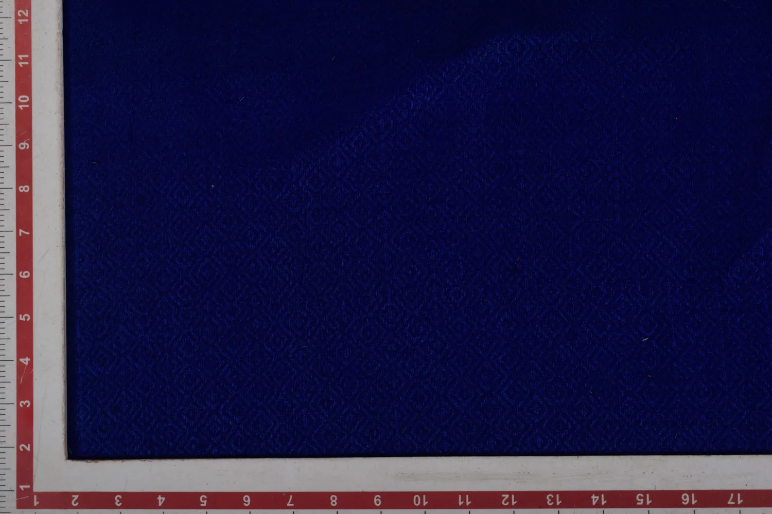 Royal Blue Heavy Matka Silk Fabric