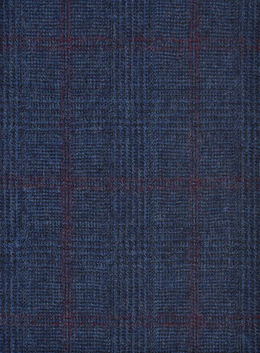 Sartori Franca Blue Check Soft Tweed Pants
