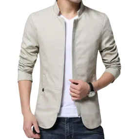 Slim fit Stander Collar Jacket