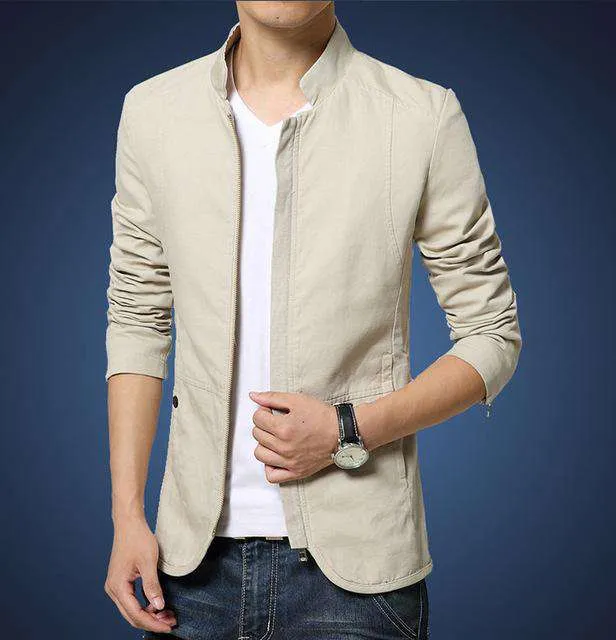 Slim fit Stander Collar Jacket