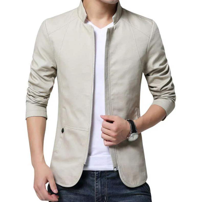 Slim fit Stander Collar Jacket
