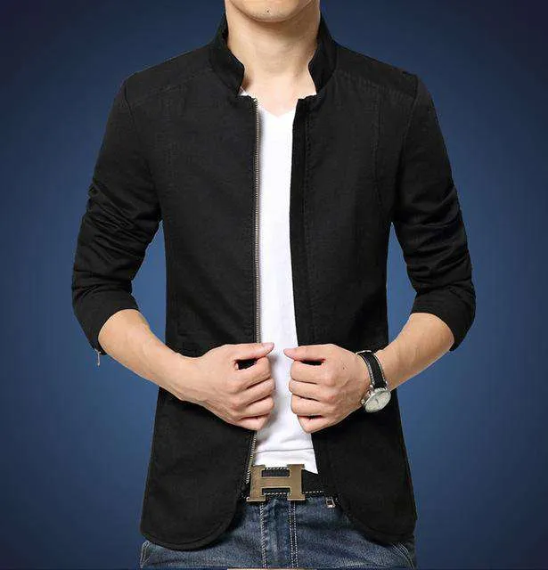 Slim fit Stander Collar Jacket