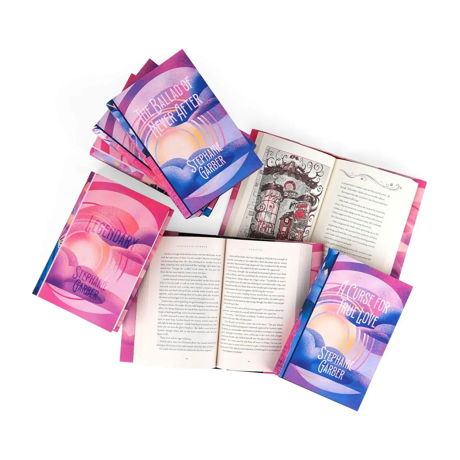 Stephanie Garber Caraval & Once Upon a Broken Heart Book Set