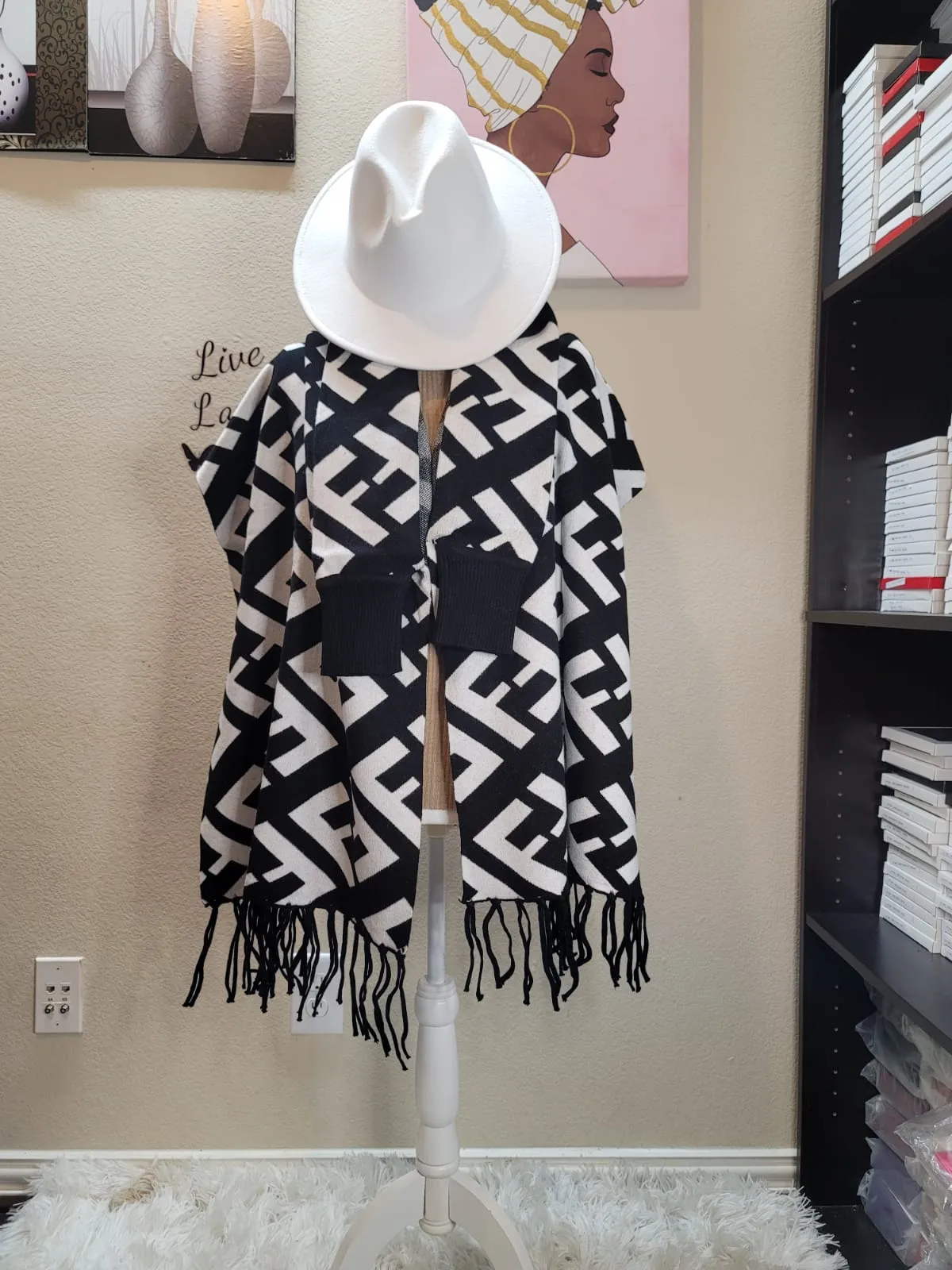 Stylish Kimono Cashmere/Winter Bodywarp