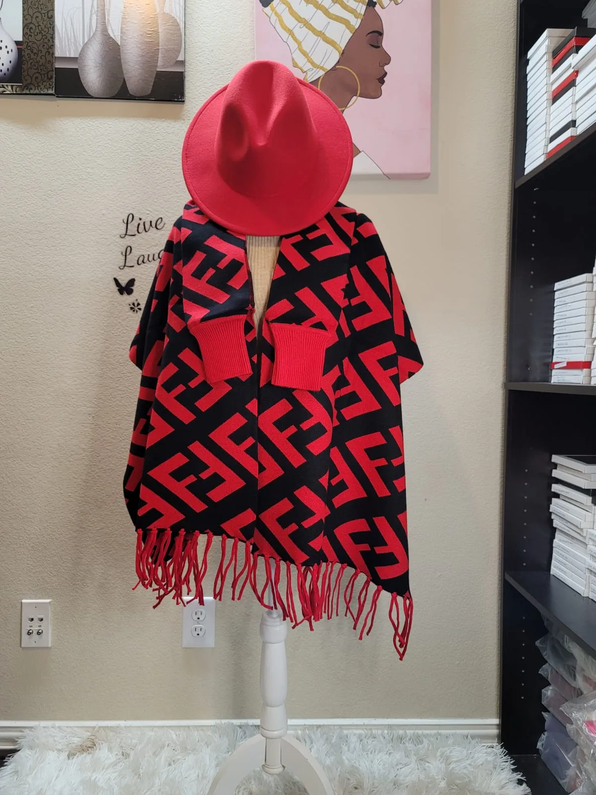 Stylish Kimono Cashmere/Winter Bodywarp
