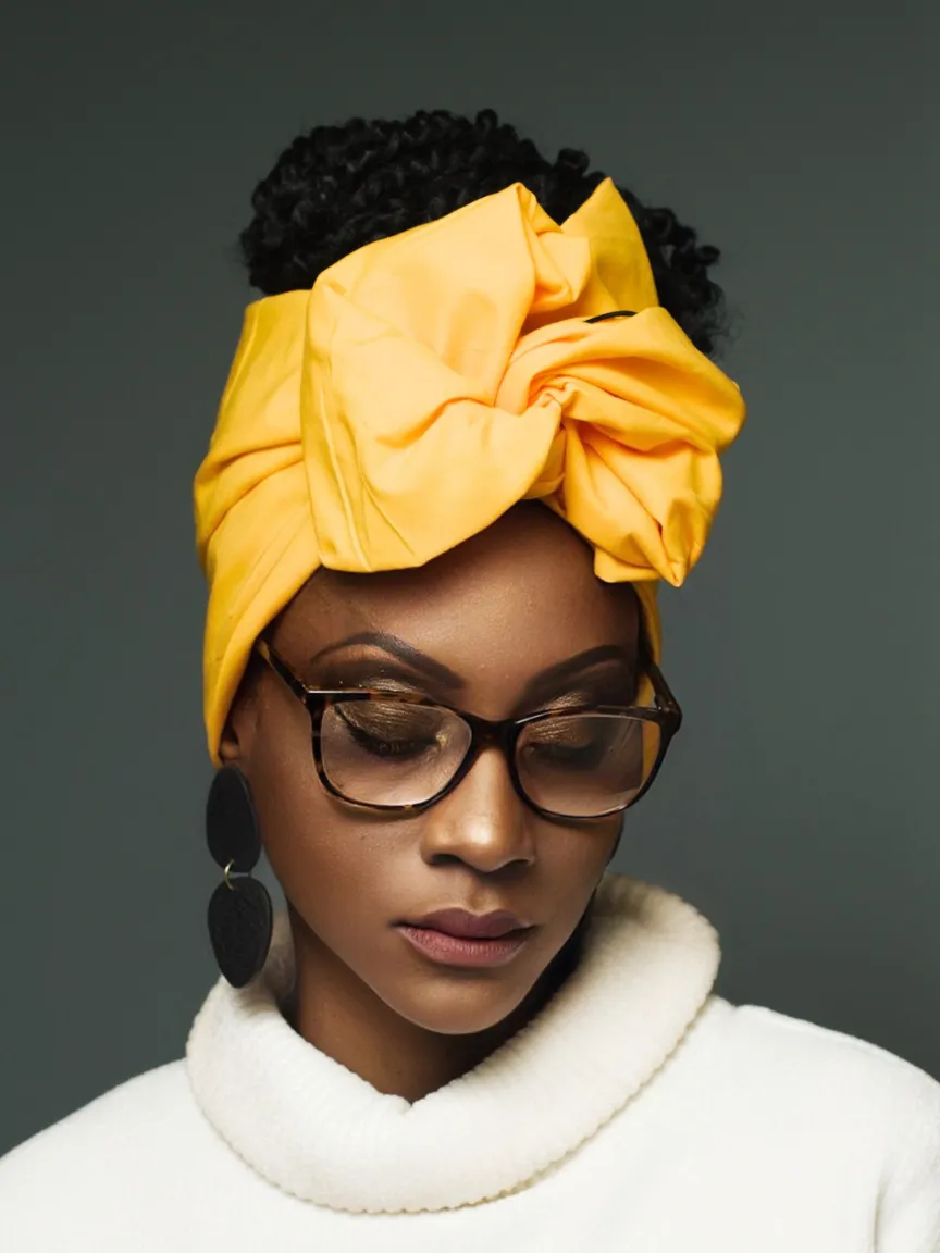 Sunny Solid Wired Headwrap