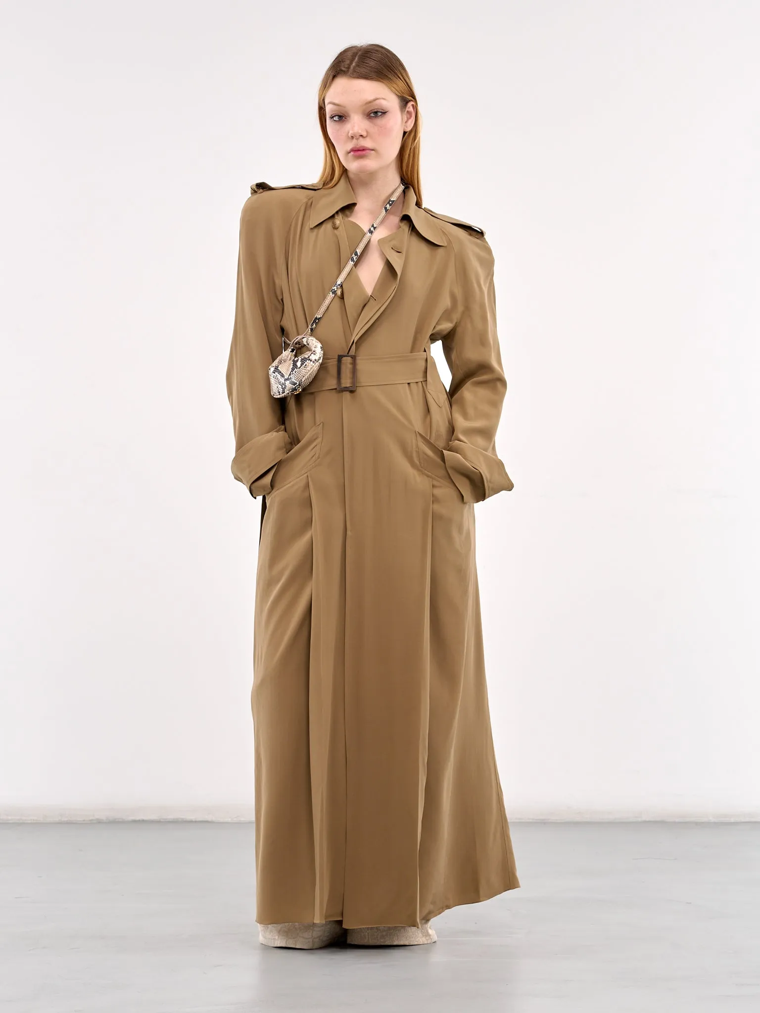 The Sinnerman Trench Coat (S25M3-THE-SINNERMAN-MUD)