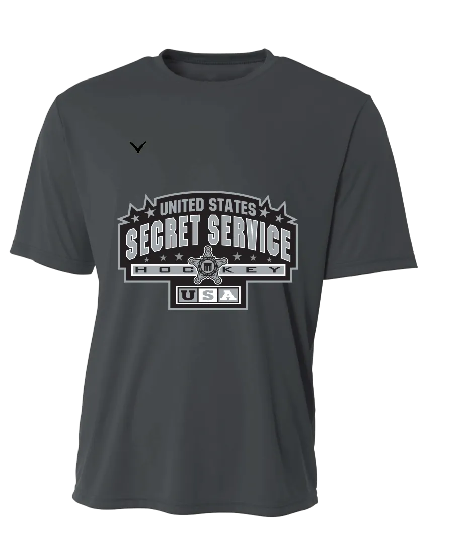 US Secret Service Grey Performance Crew