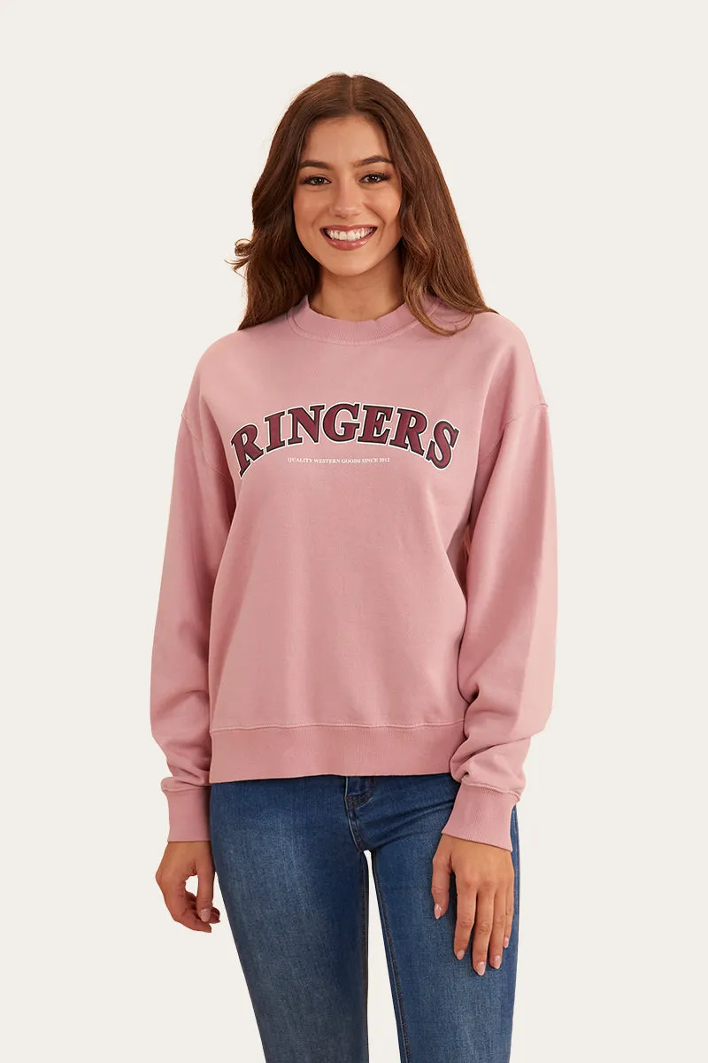 Varsity Womens Crew - Rosey Pink