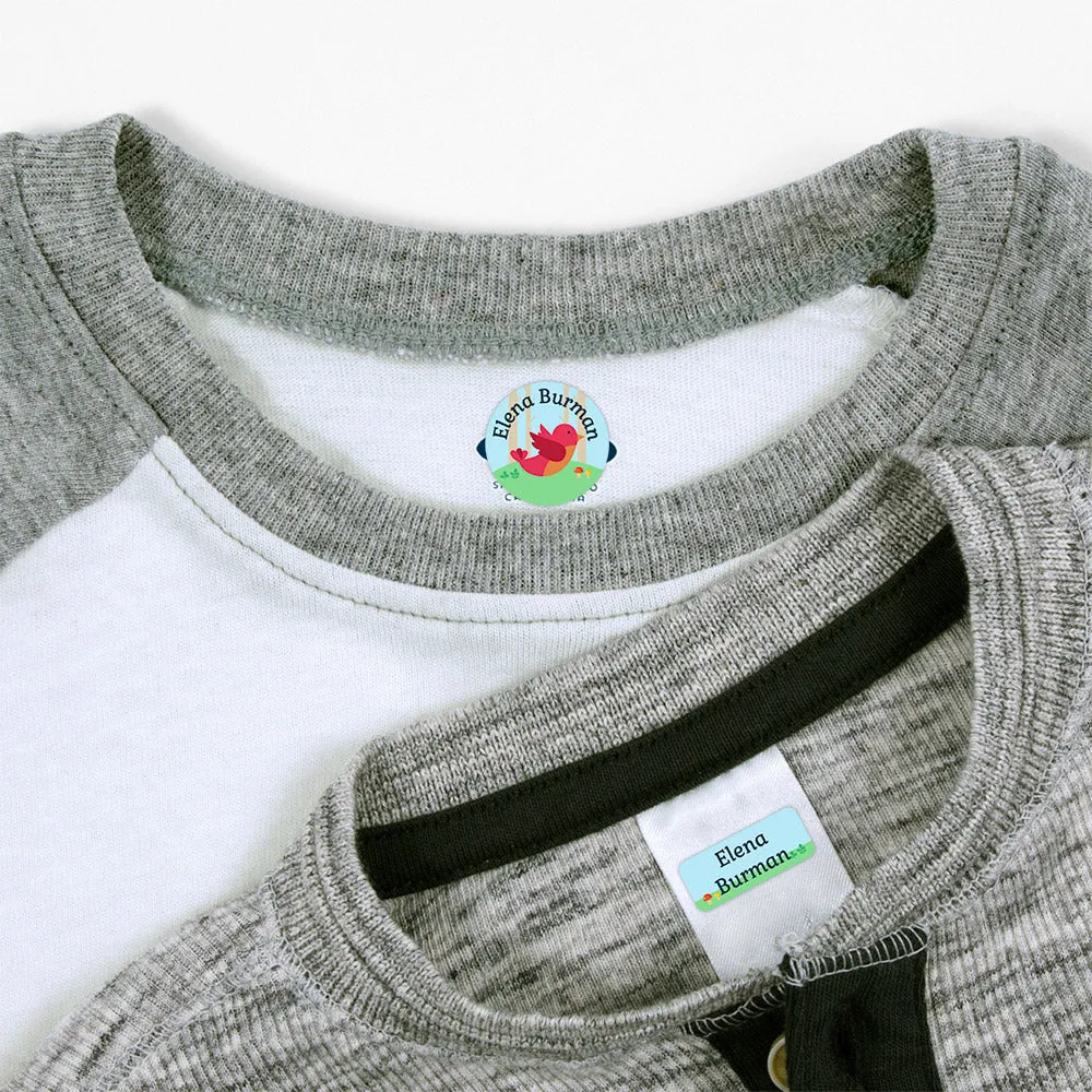 Woodland Animals Clothing Labels Pack