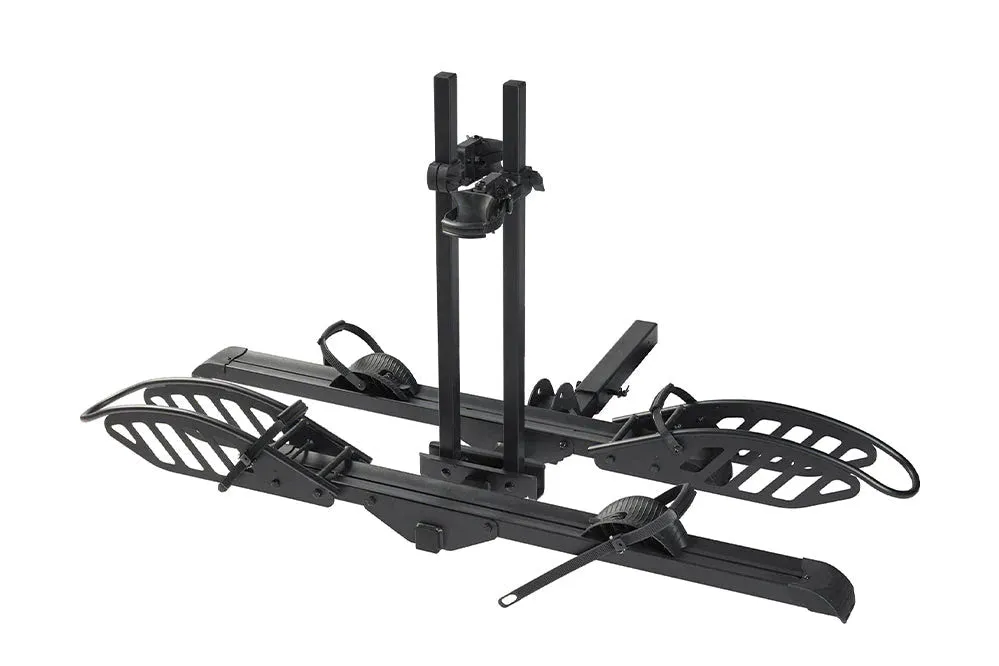 Young Electric MATE R Foldable Hitch Bike Rack | 2’’ Receiver, 200 LBS Capacity